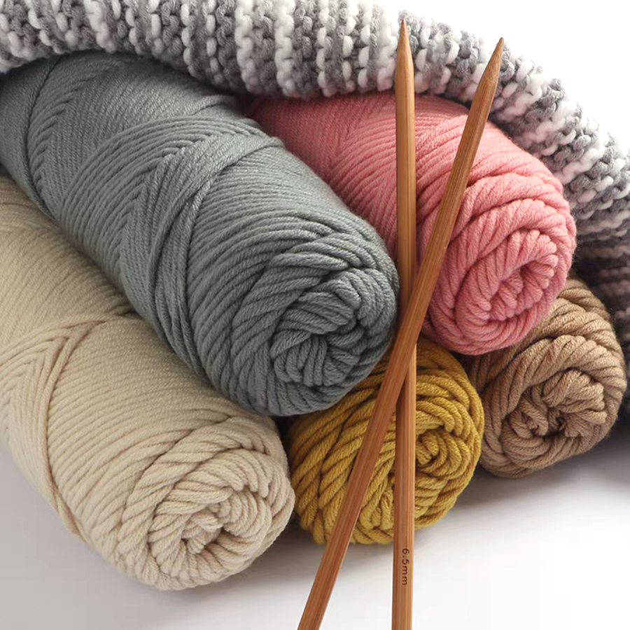 Woven Scarf Blanket - 1Pc Lover's Cotton Yarn 8-Strand Yarn