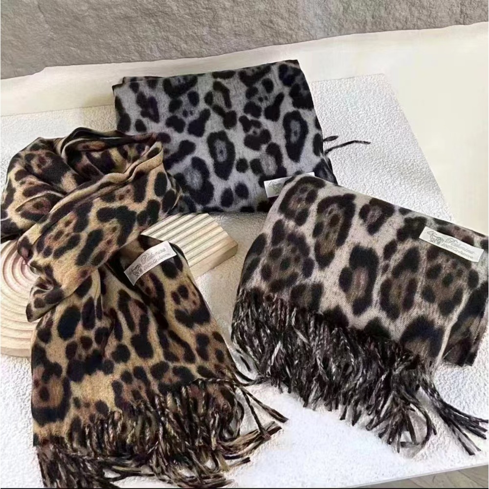 190*70CM Design Leopard Scarf  - Woven Scarf Blanket บทวิจารณ์และราคา