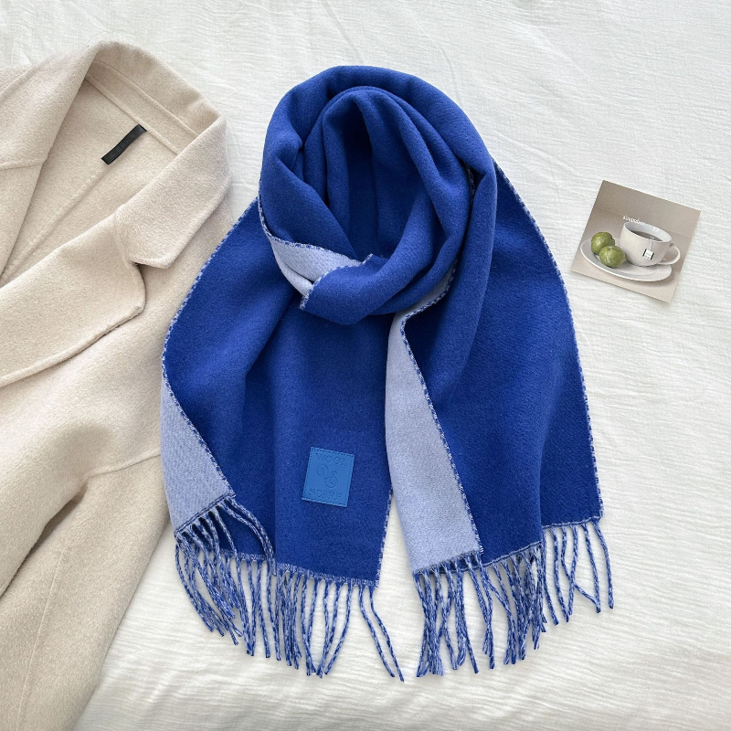 New Luxury Design Wool Scarf W - Muffler Men Wool บทวิจารณ์และราคา