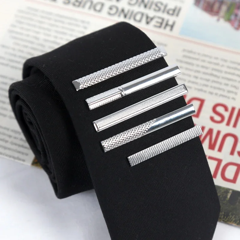 Classics Metal Silver Color Ti - Tie Clip Silver บทวิจารณ์และราคา