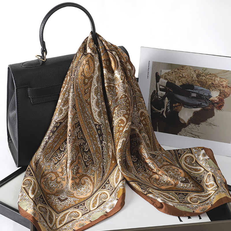Bohemian Style Print Luxury Br - Head Wrap Turban บทวิจารณ์และราคา