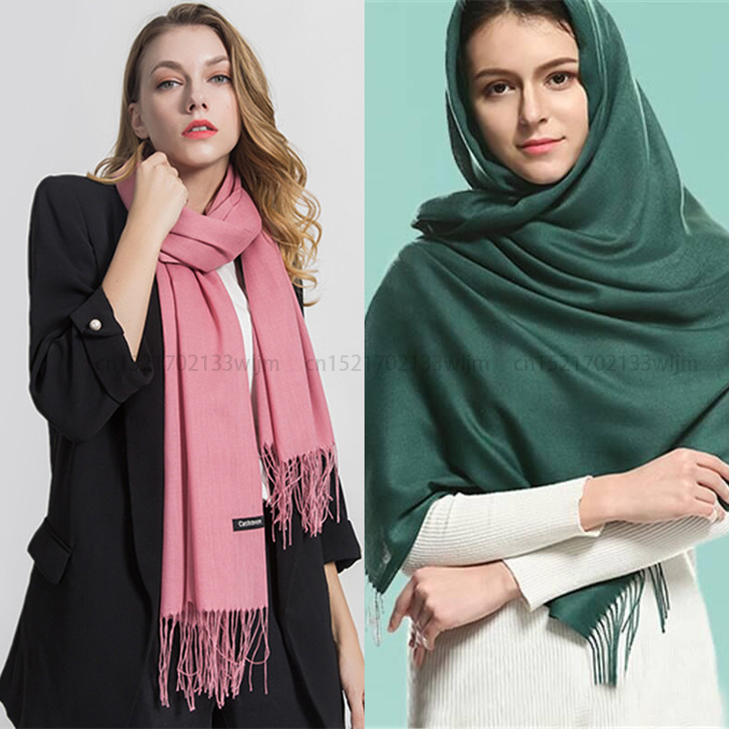 2024 Fashion Winter Women Scar - Stole Wedding Shawl บทวิจารณ์และราคา
