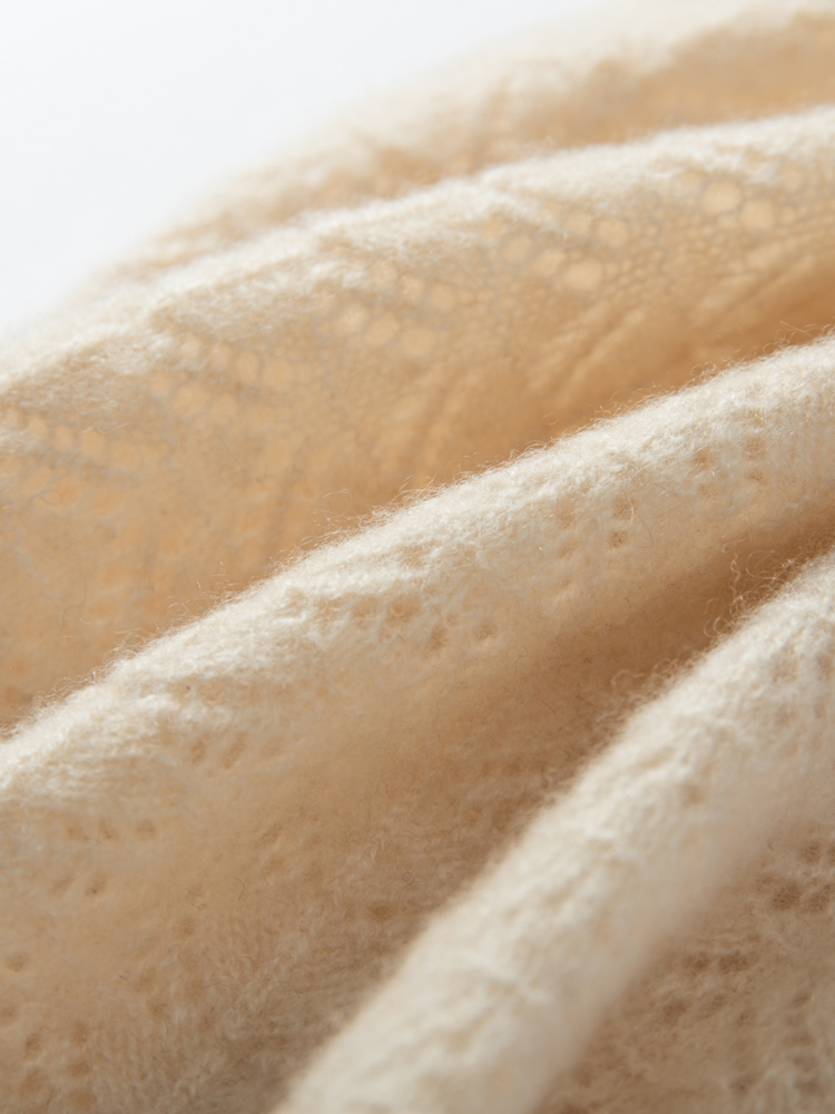 Womens 100% Cashmere Fan Point - Infinity Scarf Knit บทวิจารณ์และราคา