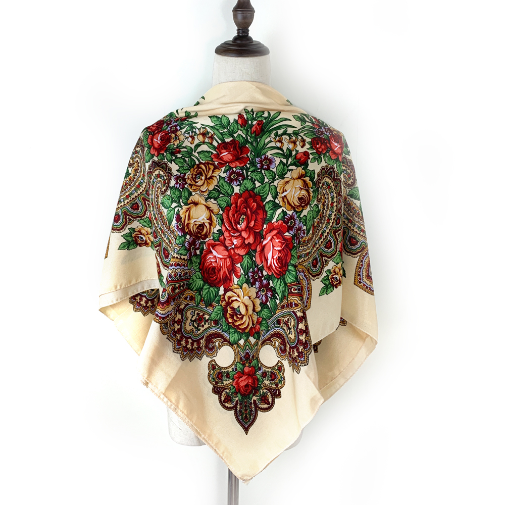 100*100cm Russian National Squ - Bandana Cotton บทวิจารณ์และราคา