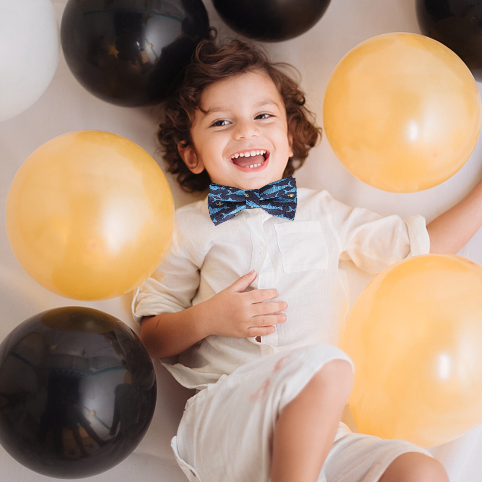 2Pcs Kids Bow Tie Cartoon Pre- - Bow Tie Pre Tied บทวิจารณ์และราคา