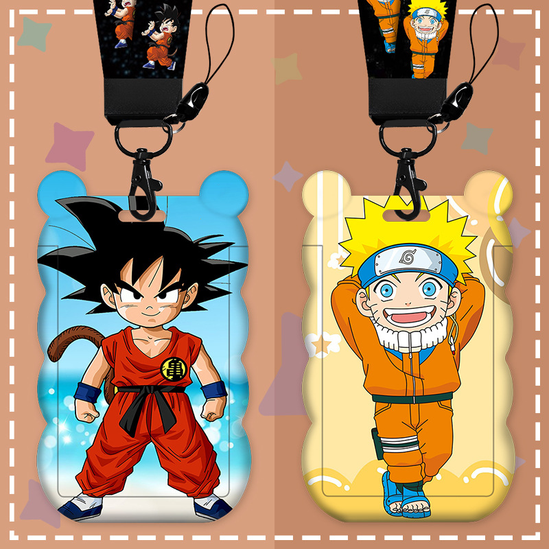 Naruto Cartoon Wave Shape Card - Lanyard Badge Holder บทวิจารณ์และราคา