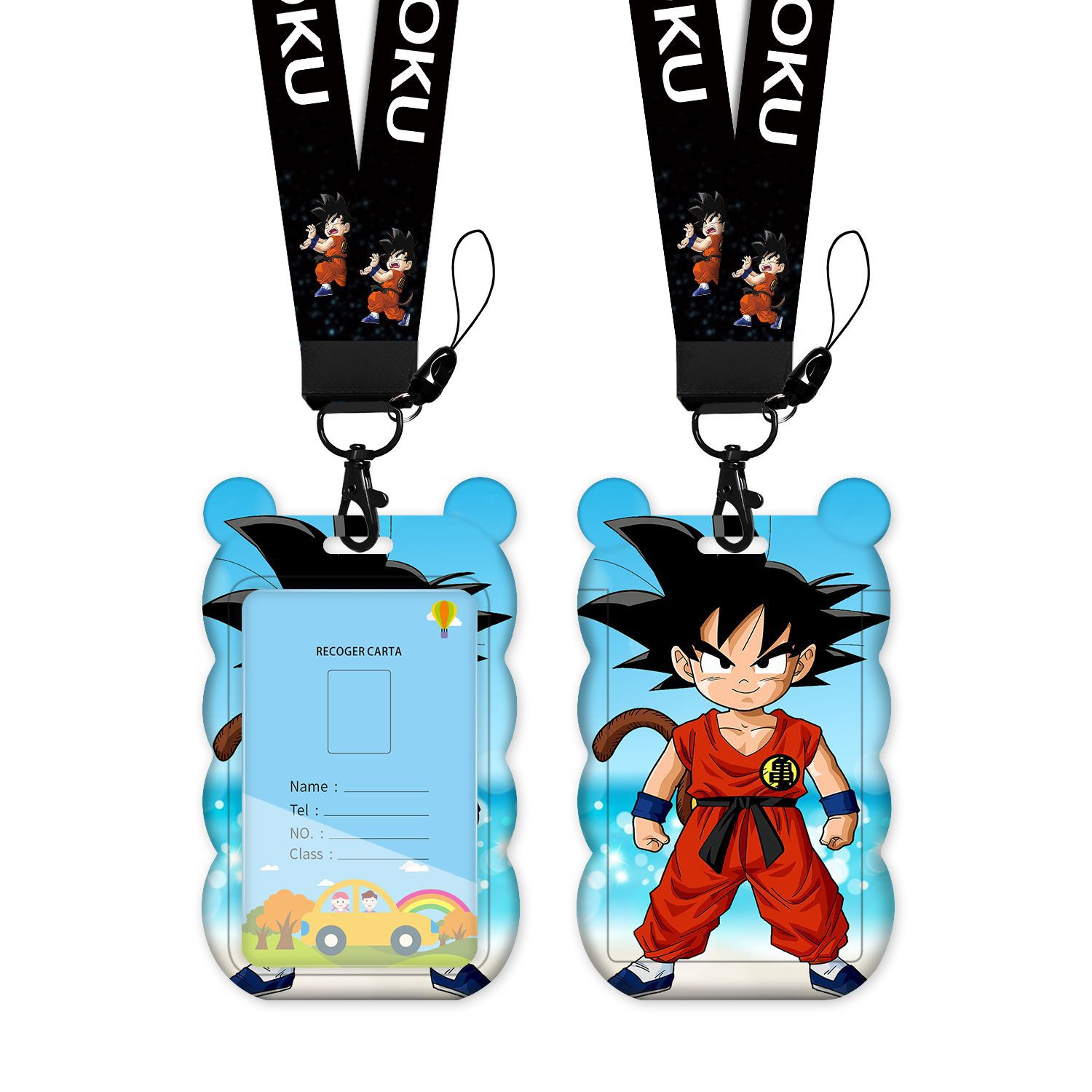 Naruto Cartoon Wave Shape Card - Lanyard Badge Holder บทวิจารณ์และราคา