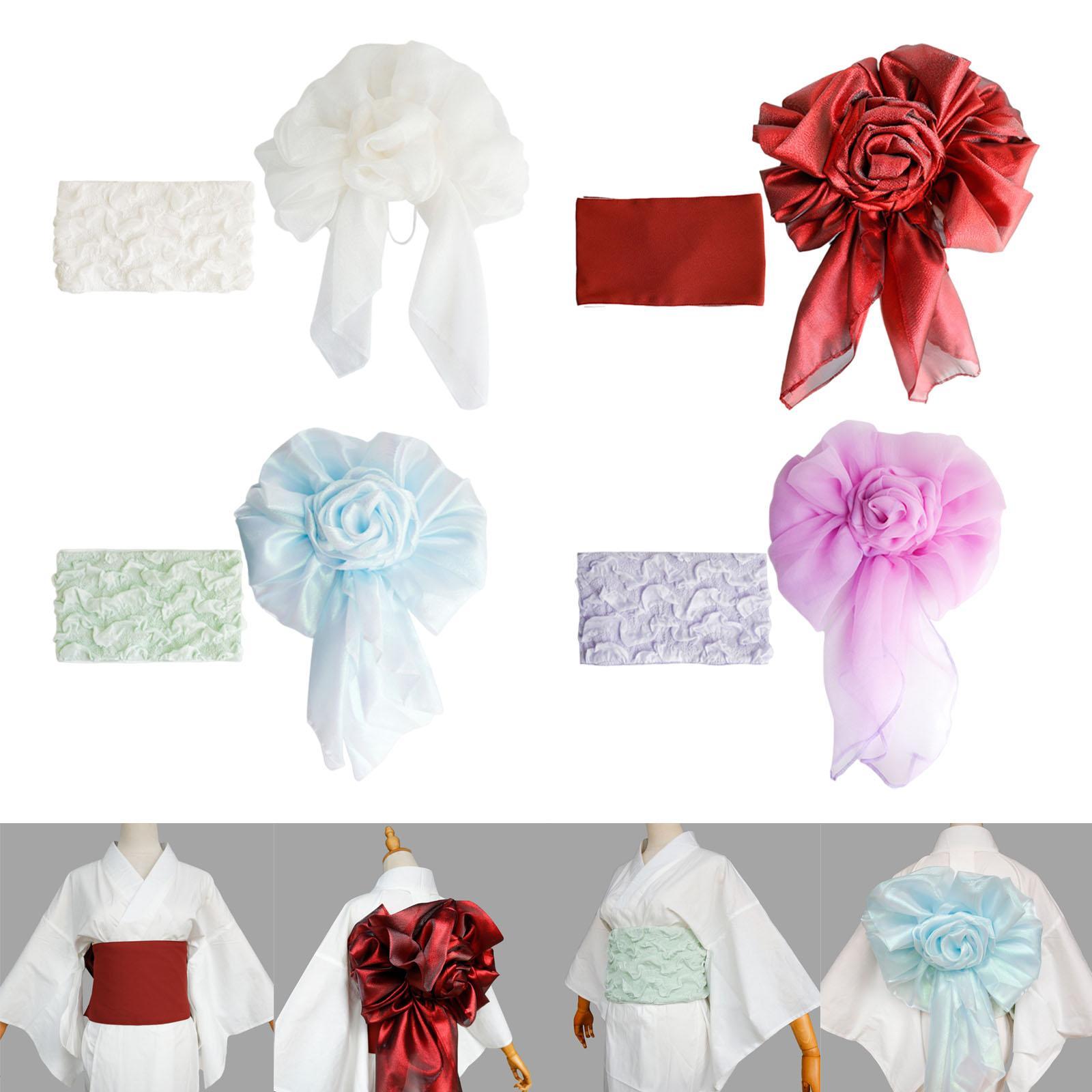 Yukata Belt Soft for Lady Wome - Bow Tie Pre Tied บทวิจารณ์และราคา