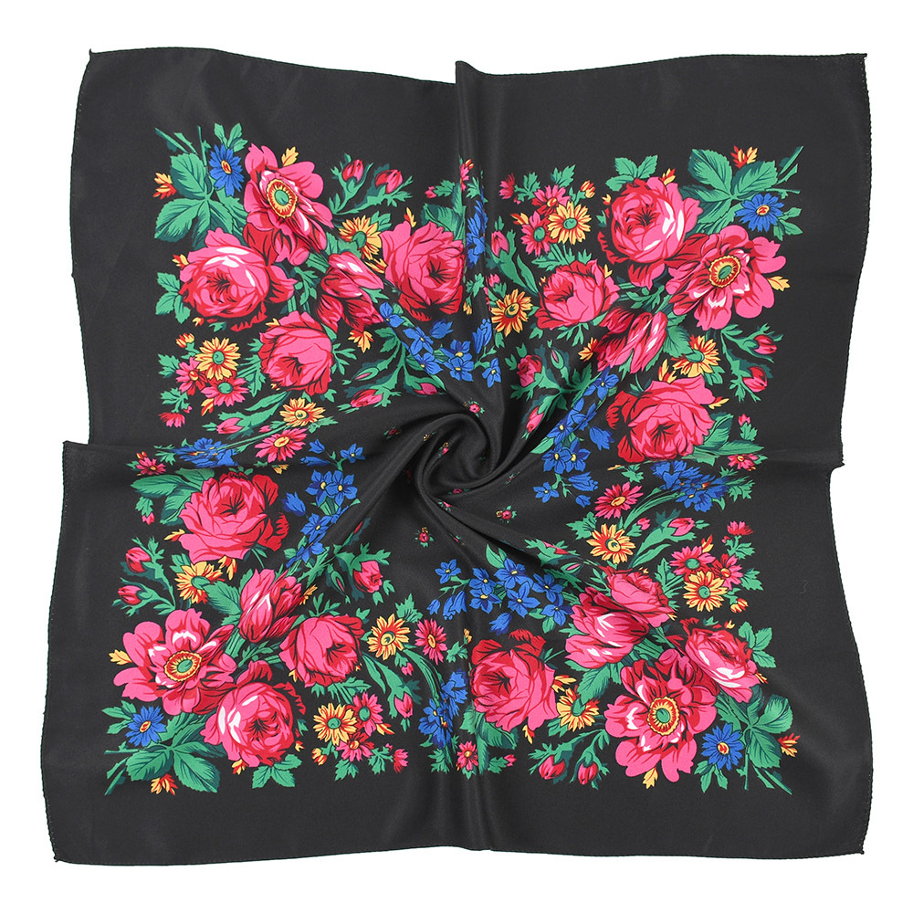 70*70cm Russian Style Square S - Bandana Cotton บทวิจารณ์และราคา