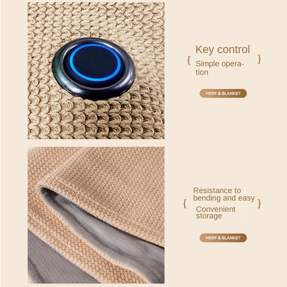 Fashion Wearable USB Electric  - Woven Scarf Blanket บทวิจารณ์และราคา