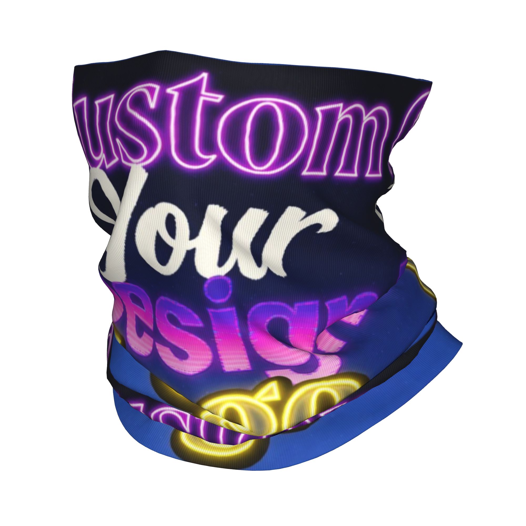 Custom Custom Your Design Logo - Neck Warmer Tube บทวิจารณ์และราคา