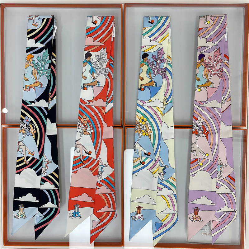 Women 100% Mulberry Silk Scarf - Head Wrap Turban บทวิจารณ์และราคา