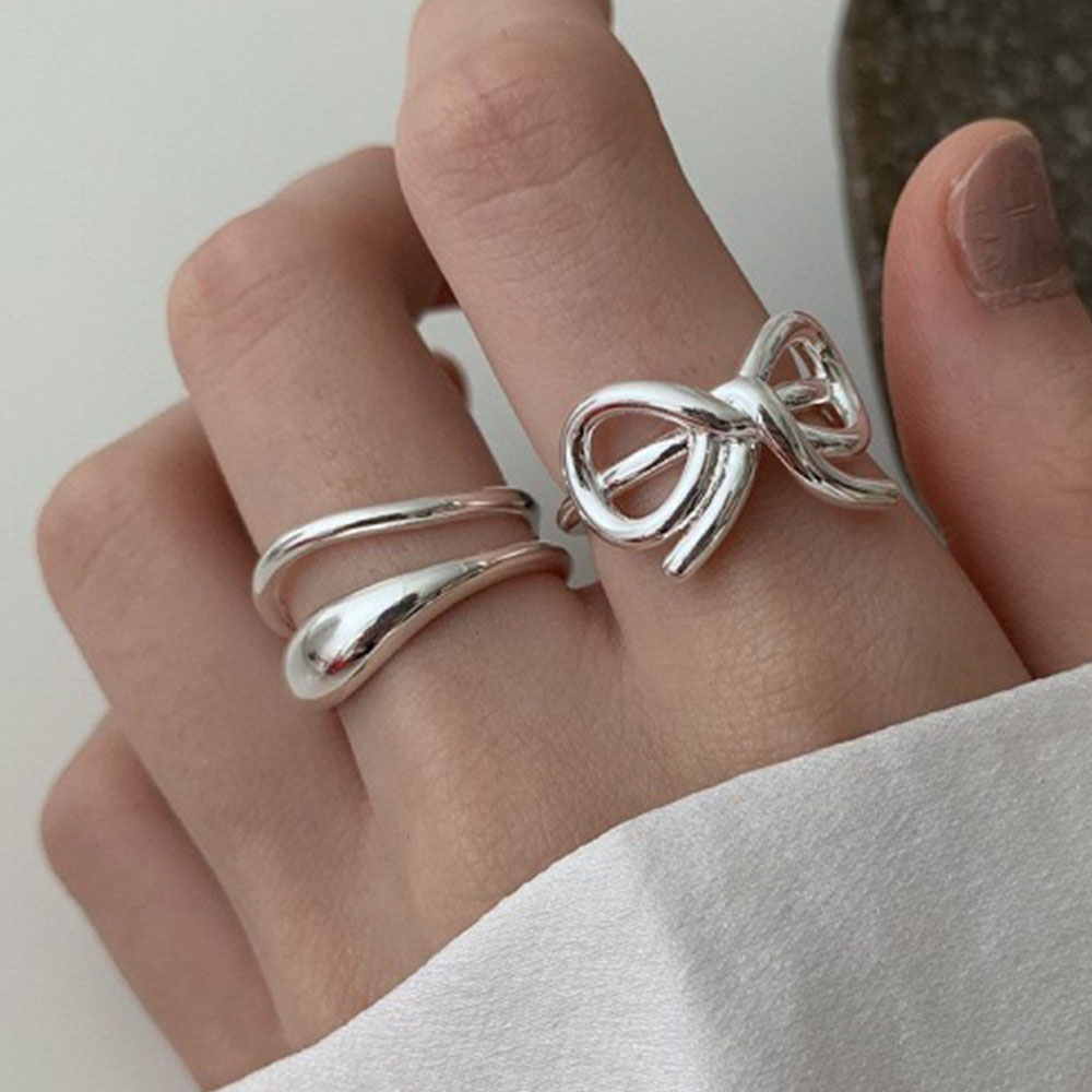 925 Sterling Silver Simple Rin - Tie Clip Silver บทวิจารณ์และราคา