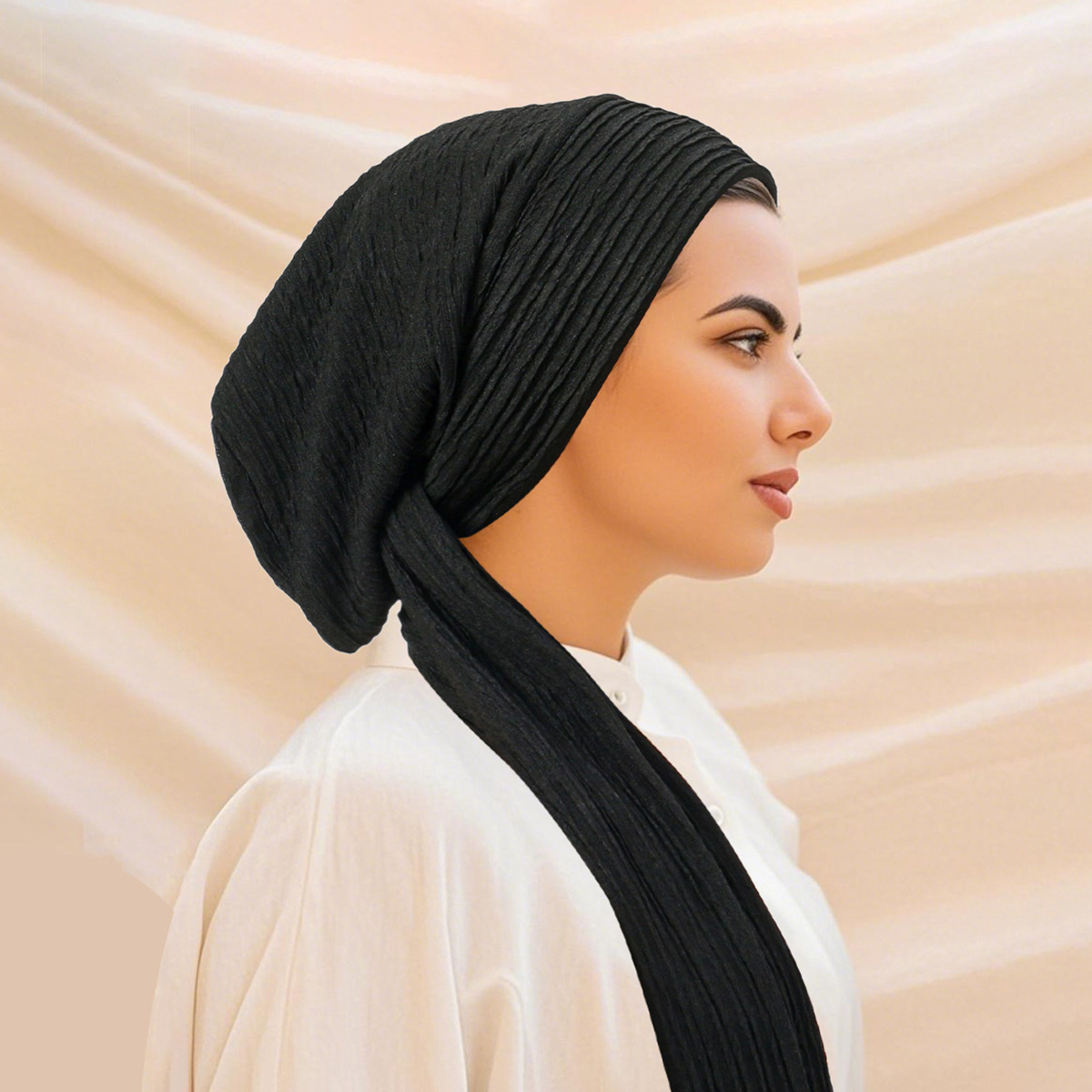 Luxury Spring knot Turban Hat  - Head Wrap Turban บทวิจารณ์และราคา