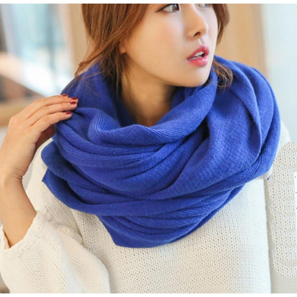 Womens Warm Winter Infinity Sc - Infinity Scarf Knit บทวิจารณ์และราคา