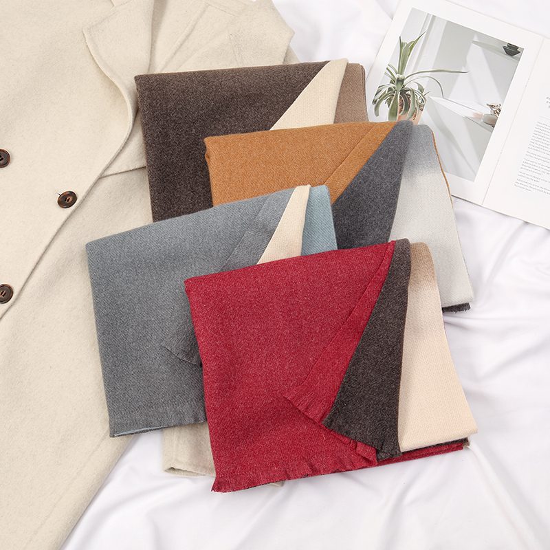 New 2024 Gradient Cashmere Sca - Woven Scarf Blanket บทวิจารณ์และราคา