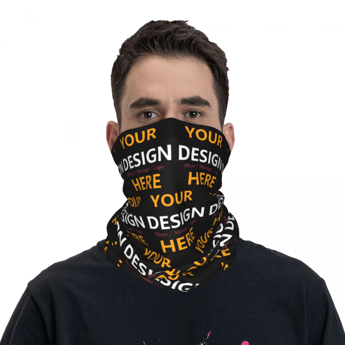 Custom Your Design Here Bandan - Neck Warmer Tube บทวิจารณ์และราคา