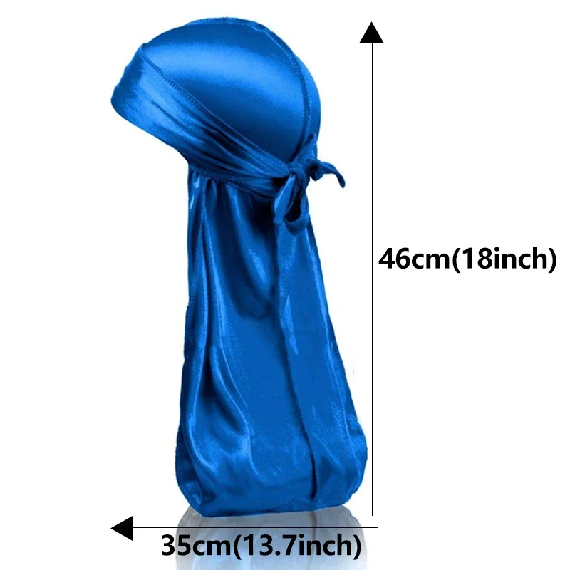 New silk Durag Bandana Turban  - Bandana Doo Rag บทวิจารณ์และราคา