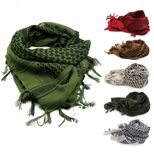 Hunting Scarf Military Shemagh - Bandana Cotton บทวิจารณ์และราคา