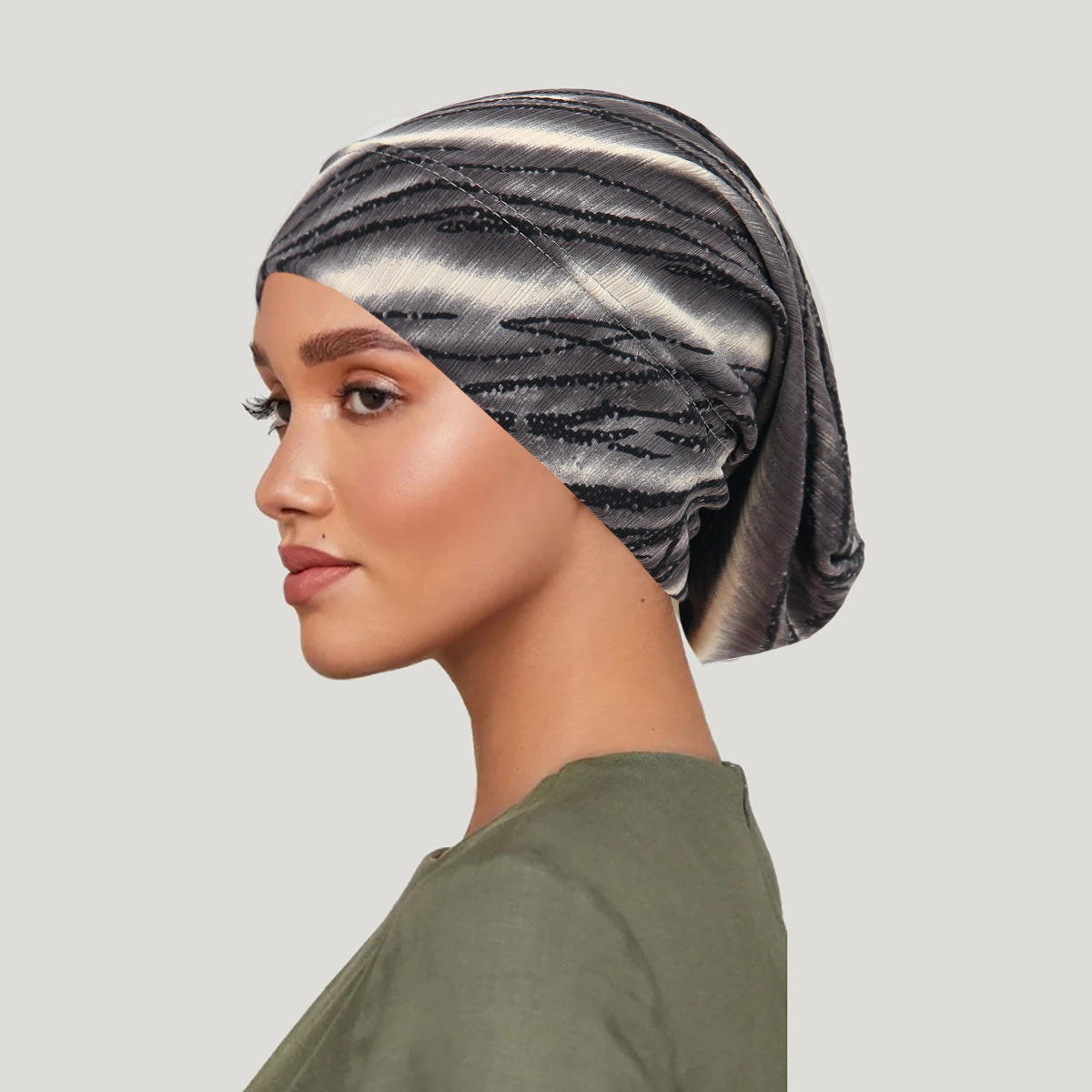 2026 New Tie-dye Hair Cover Ca - Head Wrap Turban บทวิจารณ์และราคา