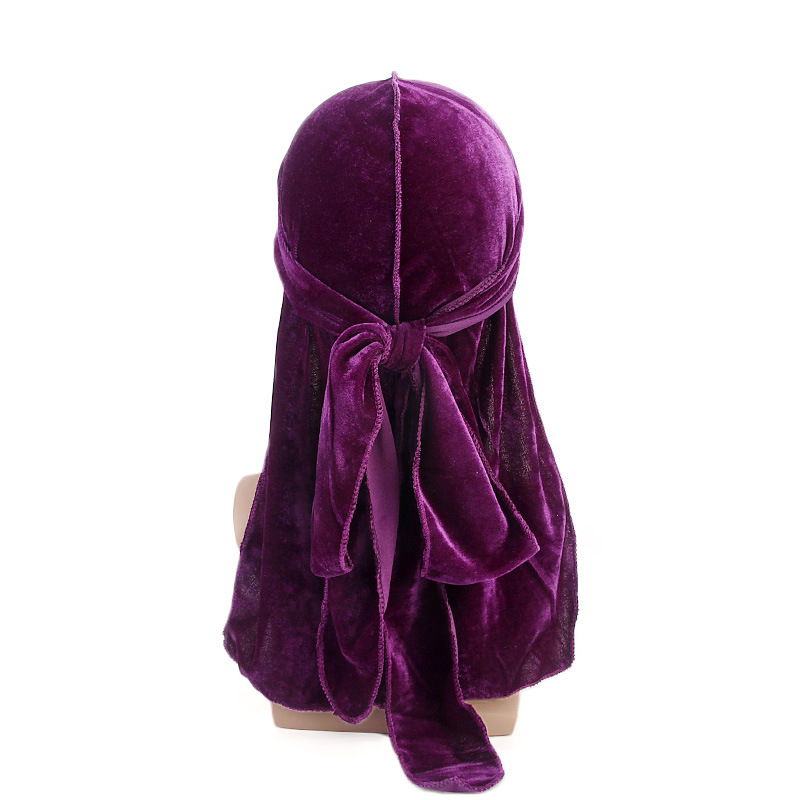 New Luxury Men's Velvet Durags - Bandana Doo Rag บทวิจารณ์และราคา