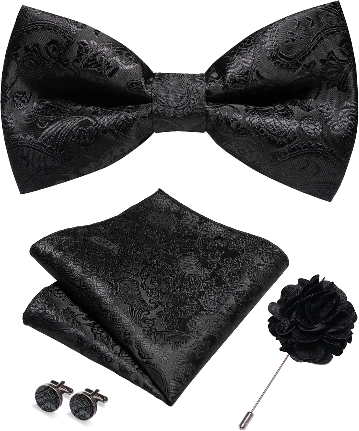Paisley Pre-tied Bow Tie and P - Bow Tie Pre Tied บทวิจารณ์และราคา