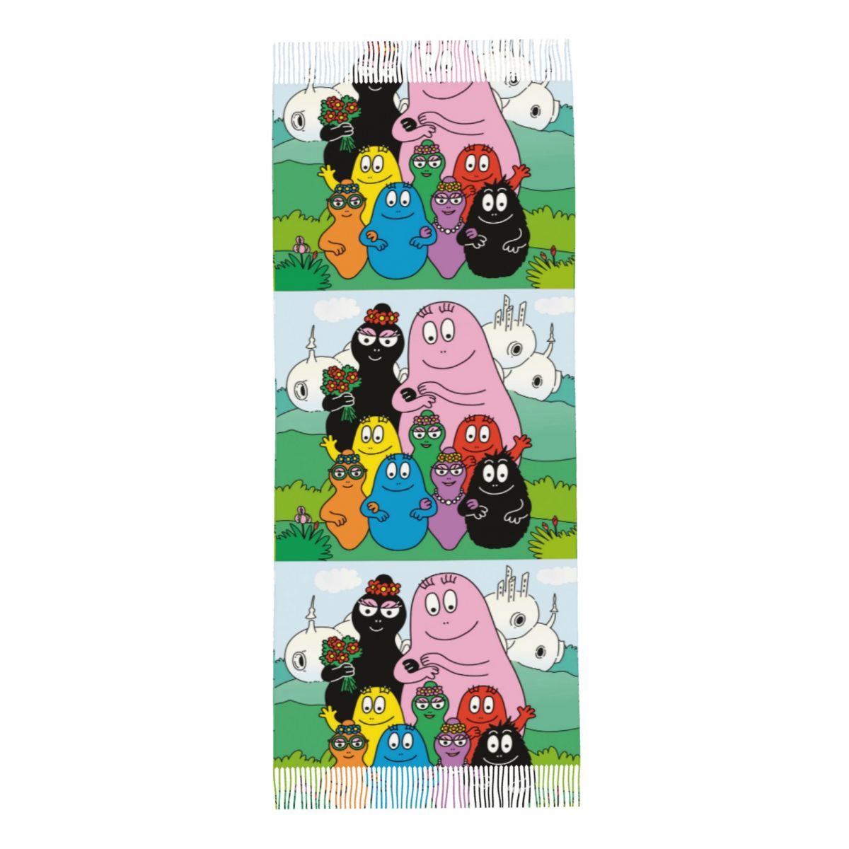 Les Barbapapa Family Shawls Wr - Pashmina Wrap Large บทวิจารณ์และราคา
