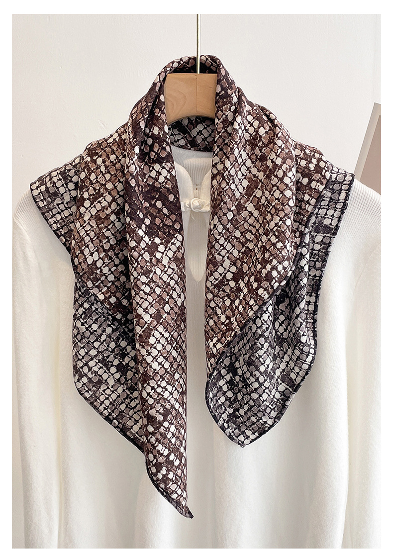 70% Wool 30% Silk Scarves for  - Muffler Men Wool บทวิจารณ์และราคา