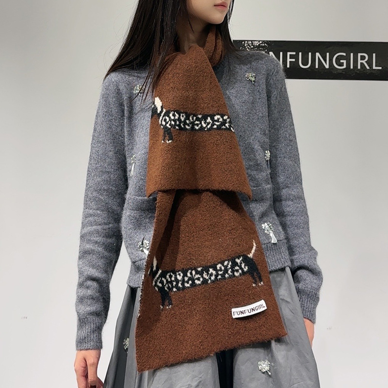 Korean Version Wool Blend Pupp - Muffler Men Wool บทวิจารณ์และราคา
