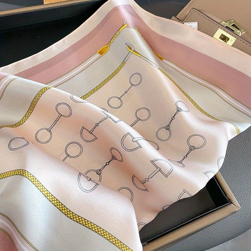 Luxury 100% Pure Silk Square S - Silk Neck Scarf บทวิจารณ์และราคา