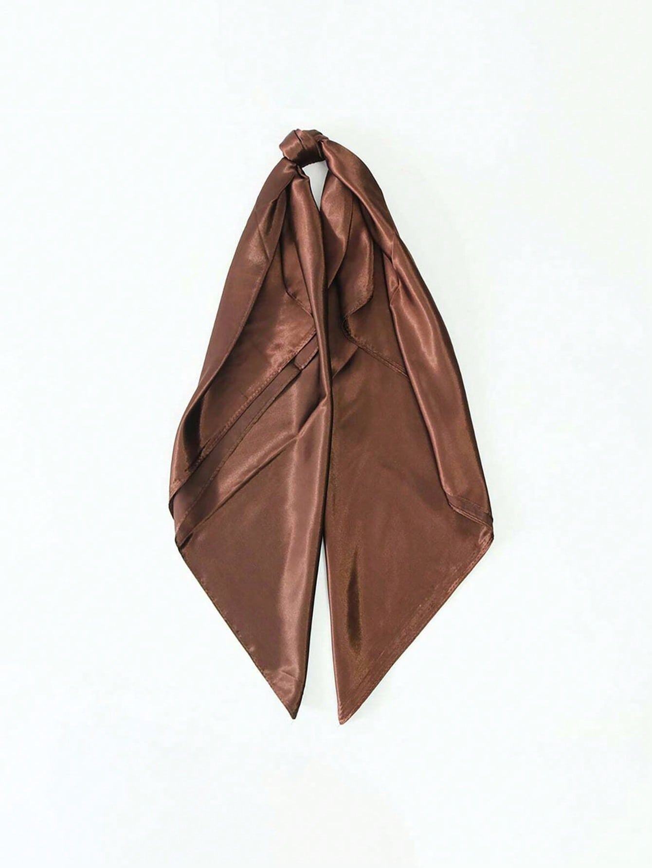 1pc Women White Silk Scarf, Ve - Scarf Silk Square บทวิจารณ์และราคา