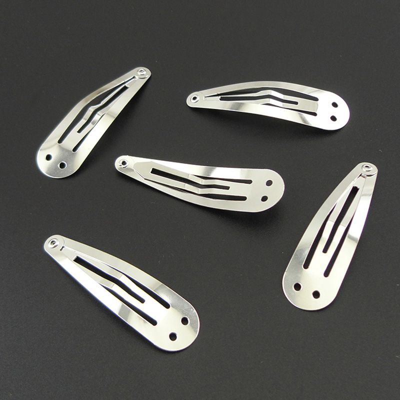 100PCS 5.0cm Silver Plain Meta - Tie Clip Silver บทวิจารณ์และราคา