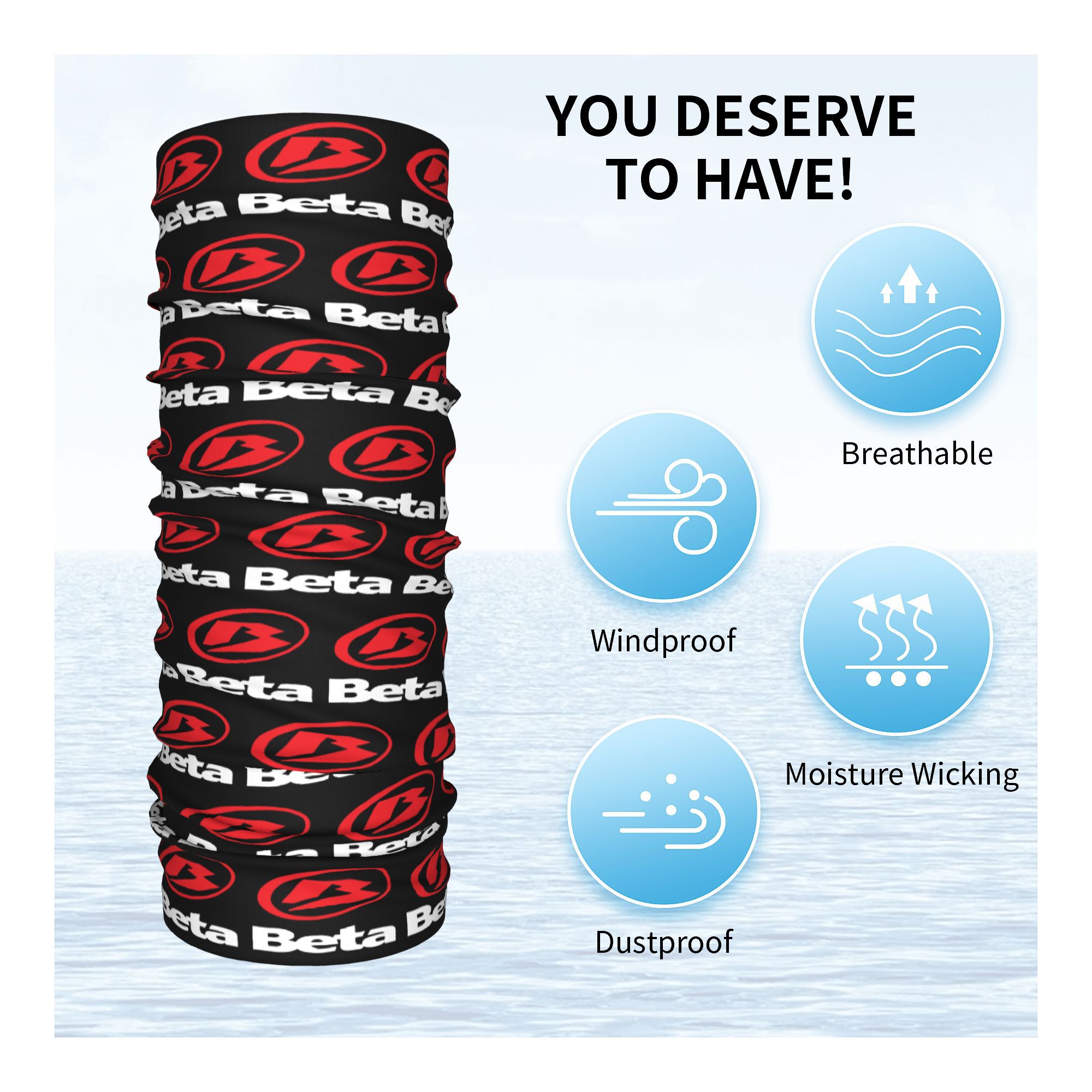 Custom New Motorcycle Racing B - Neck Warmer Tube บทวิจารณ์และราคา