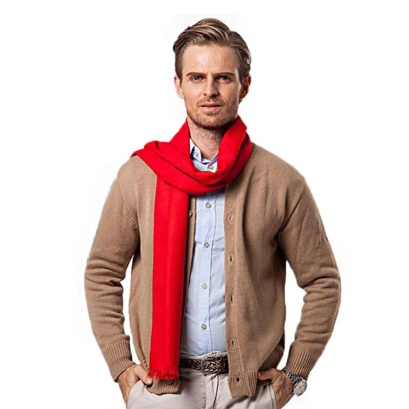 Fashion Winter Solid Color Men - Bandana Cotton บทวิจารณ์และราคา