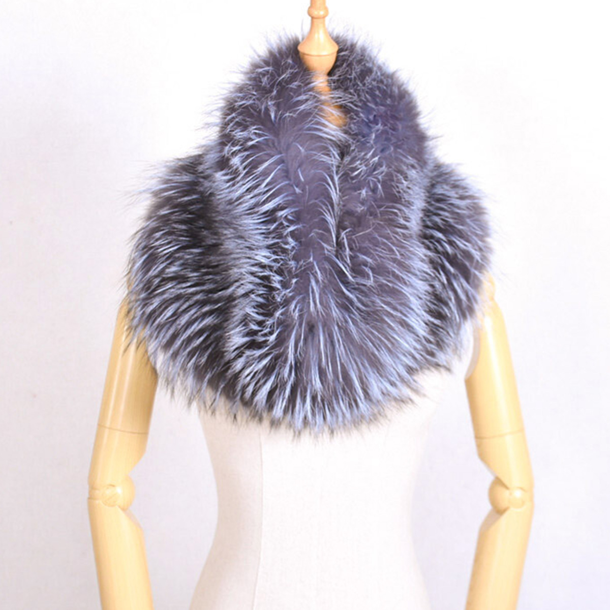 Natural Fur Bridal Shawl Fox F - Stole Wedding Shawl บทวิจารณ์และราคา