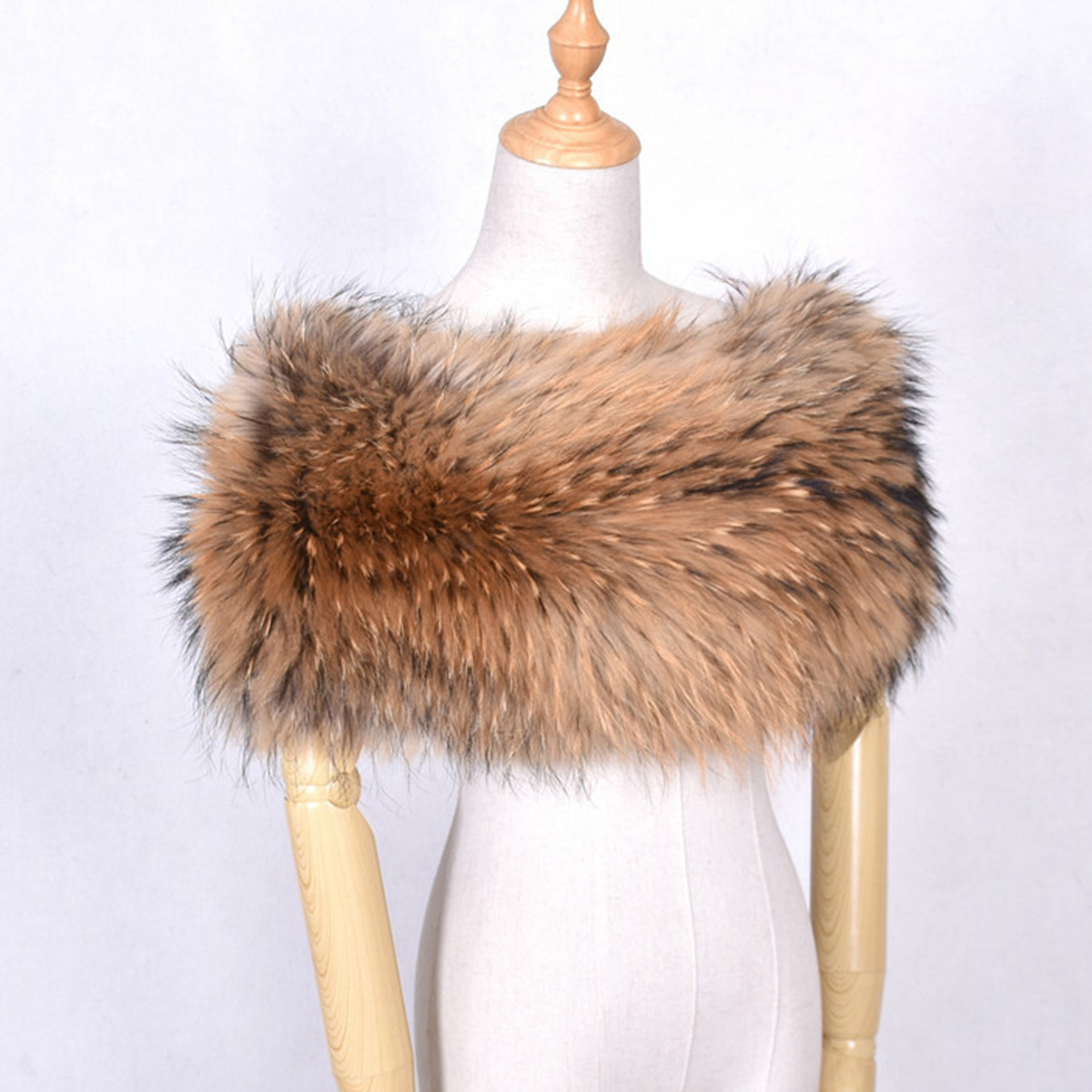 Natural Fur Bridal Shawl Fox F - Stole Wedding Shawl บทวิจารณ์และราคา