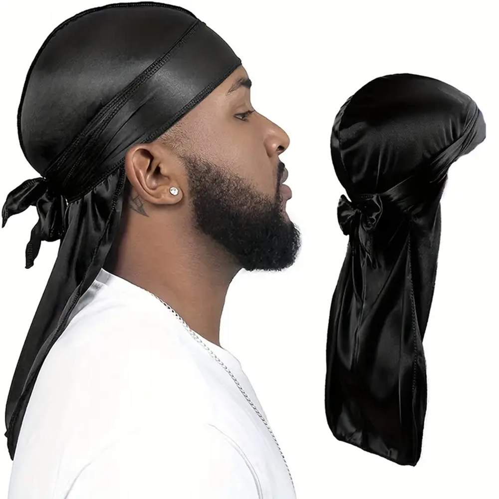 Men's Durag Bandana Silky Du R - Bandana Doo Rag บทวิจารณ์และราคา