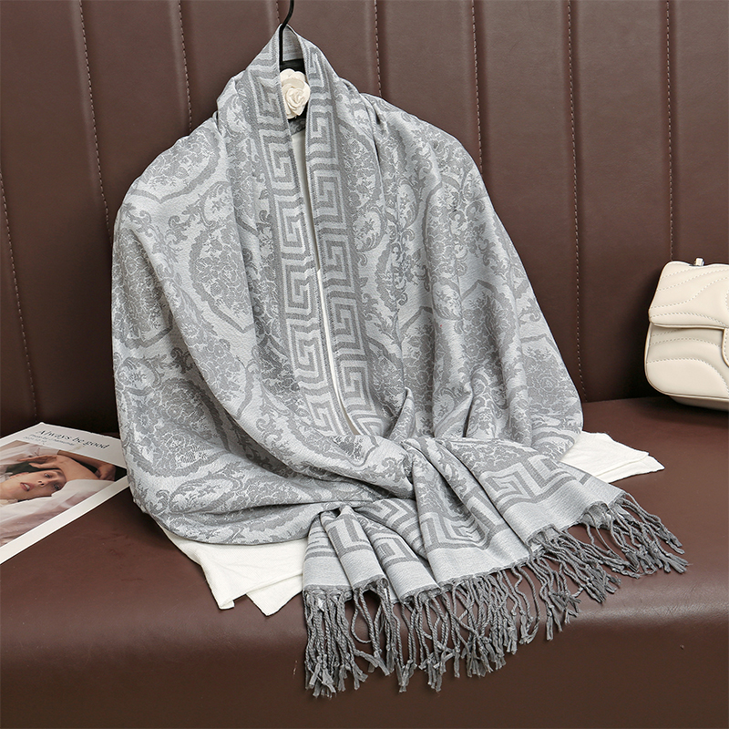 2024 Luxury Thick Cashmere Sca - Woven Scarf Blanket บทวิจารณ์และราคา