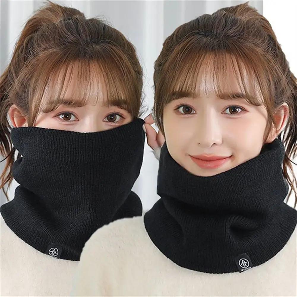 Fashion Women Knitted Scarf So - Muffler Men Wool บทวิจารณ์และราคา