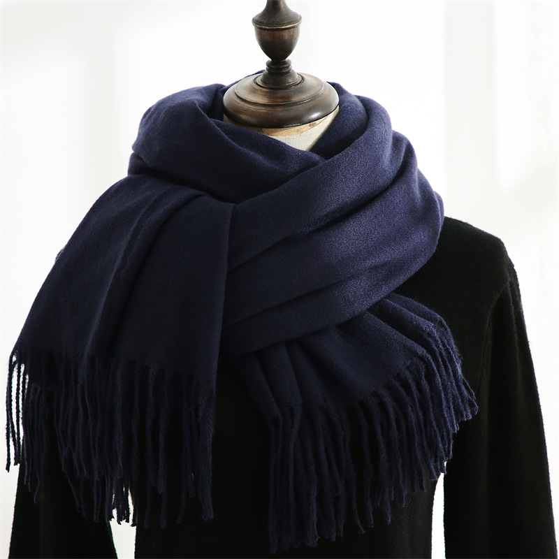 Fashion Scarf Man Winter Warm  - Muffler Men Wool บทวิจารณ์และราคา
