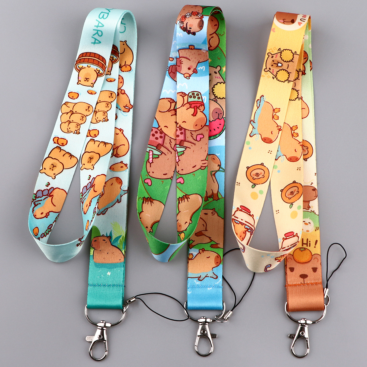 Cute Capybara Lanyards for Key - Lanyard Badge Holder บทวิจารณ์และราคา