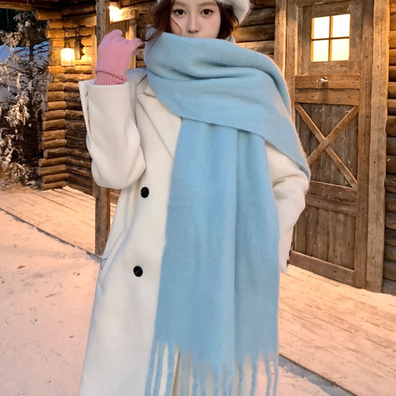 Winter Scarf for Women Cashmer - Woven Scarf Blanket บทวิจารณ์และราคา