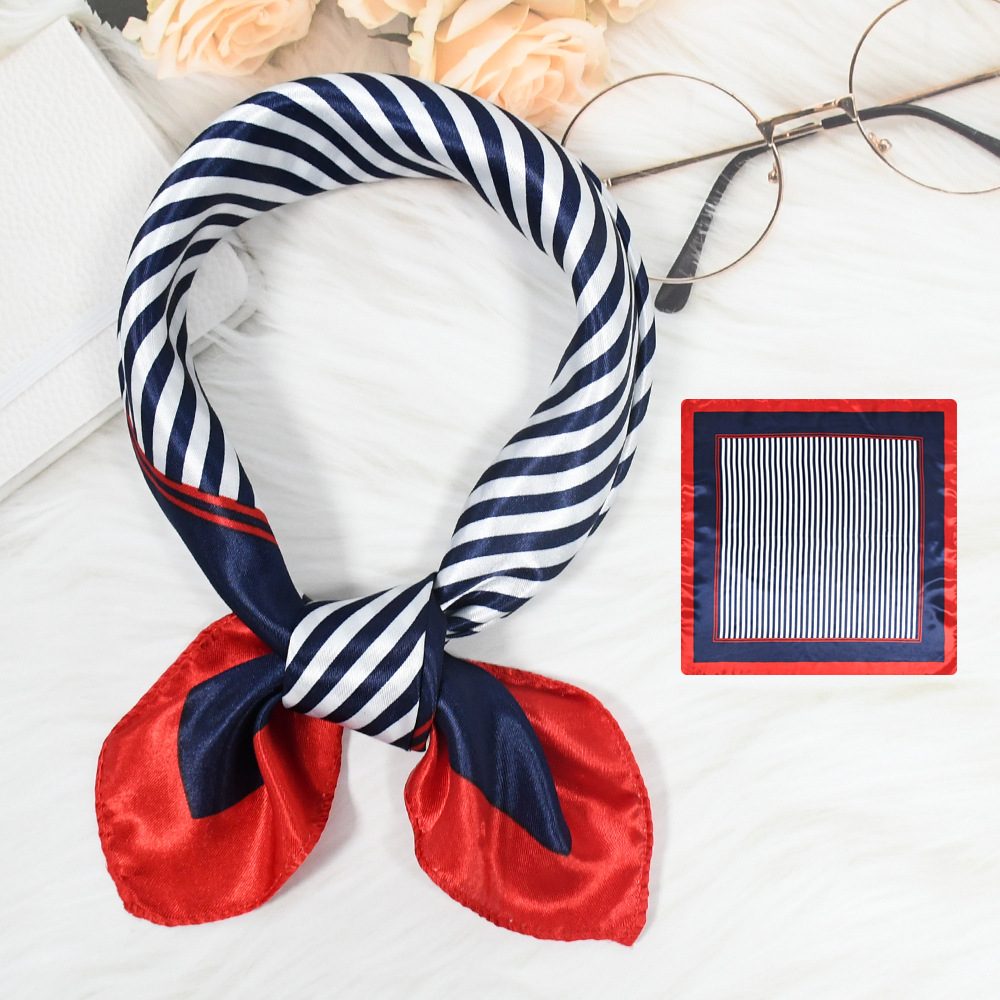 Luxury Design Print Silk Squar - Scarf Silk Square บทวิจารณ์และราคา