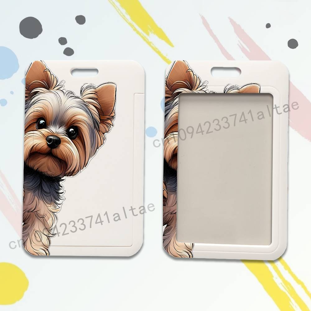 Yorkshire Terrier Dog Card Hol - Lanyard Badge Holder บทวิจารณ์และราคา