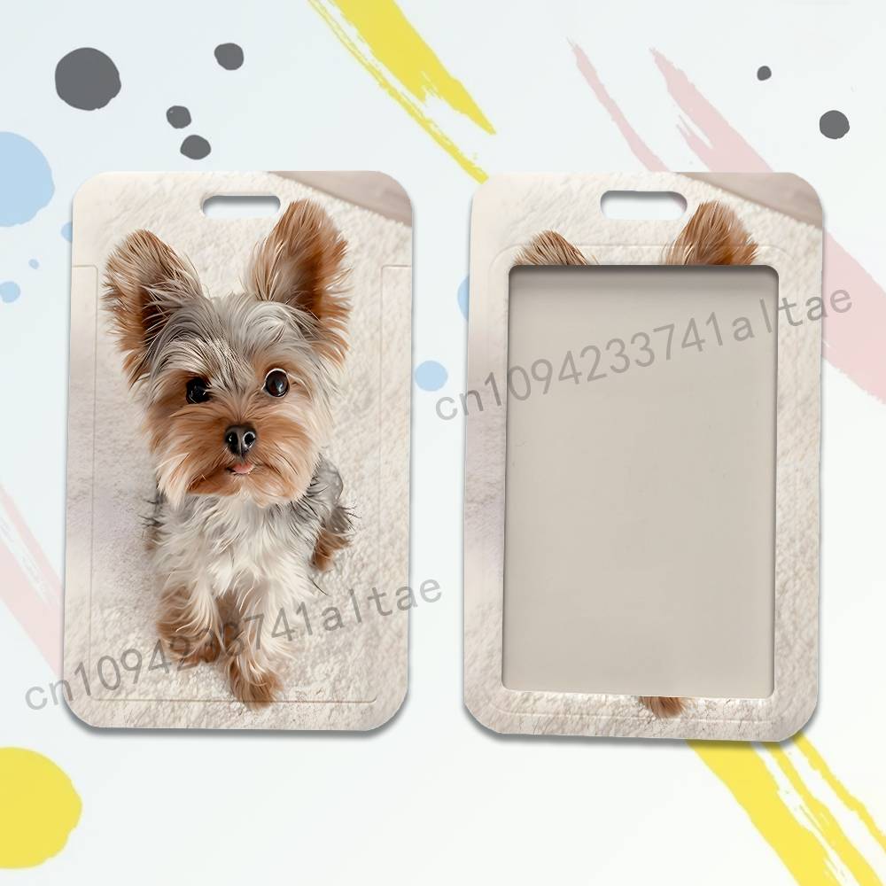 Yorkshire Terrier Dog Card Hol - Lanyard Badge Holder บทวิจารณ์และราคา