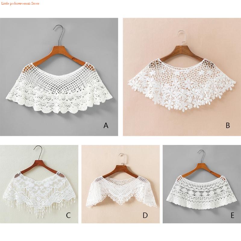 F92D Women Embroidery Floral L - Stole Wedding Shawl บทวิจารณ์และราคา