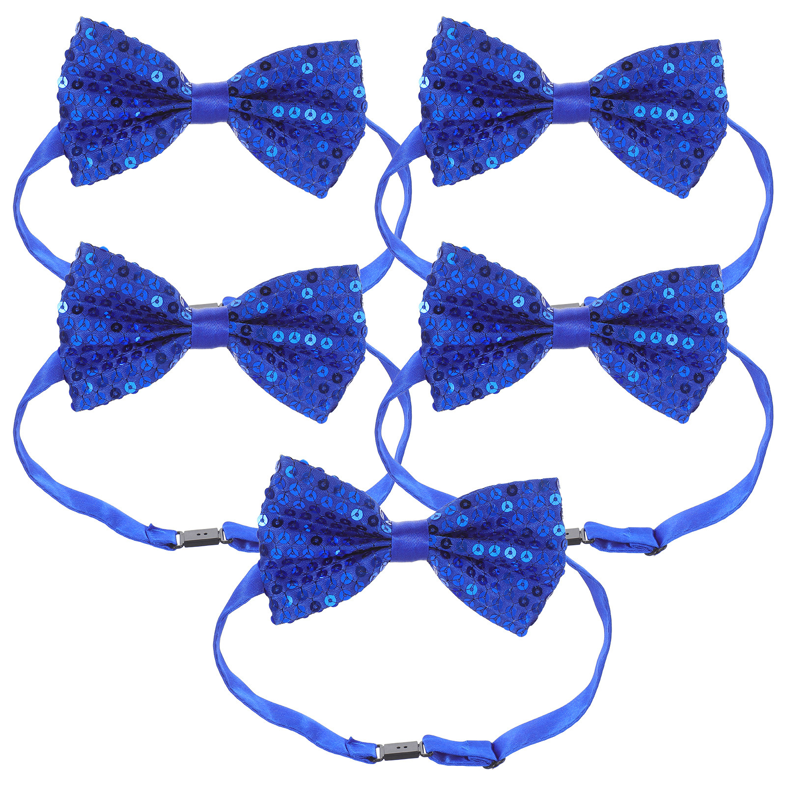 5Pcs Children's Sequin Bow Tie - Bow Tie Pre Tied บทวิจารณ์และราคา