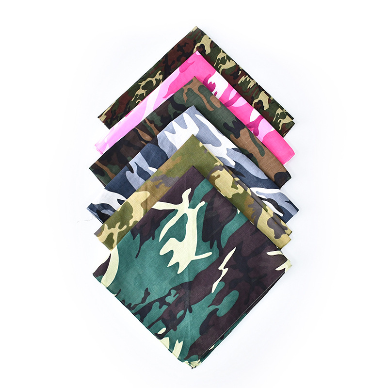 53x53cm Outdoor Camouflage Ban - Bandana Cotton บทวิจารณ์และราคา