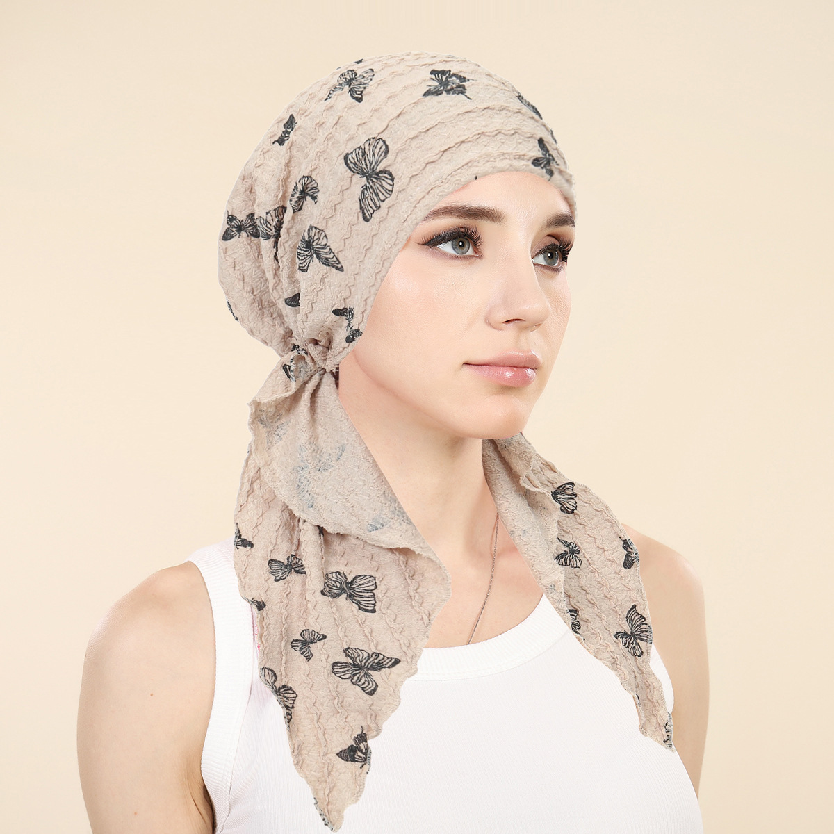 Women Muslim Hijab Caps Wrap H - Head Wrap Turban บทวิจารณ์และราคา