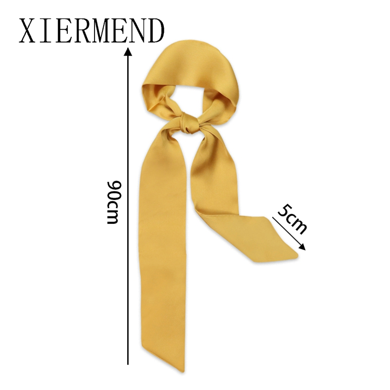 New Long Bag Scarf Women Hair  - Ascot Neck Scarf บทวิจารณ์และราคา